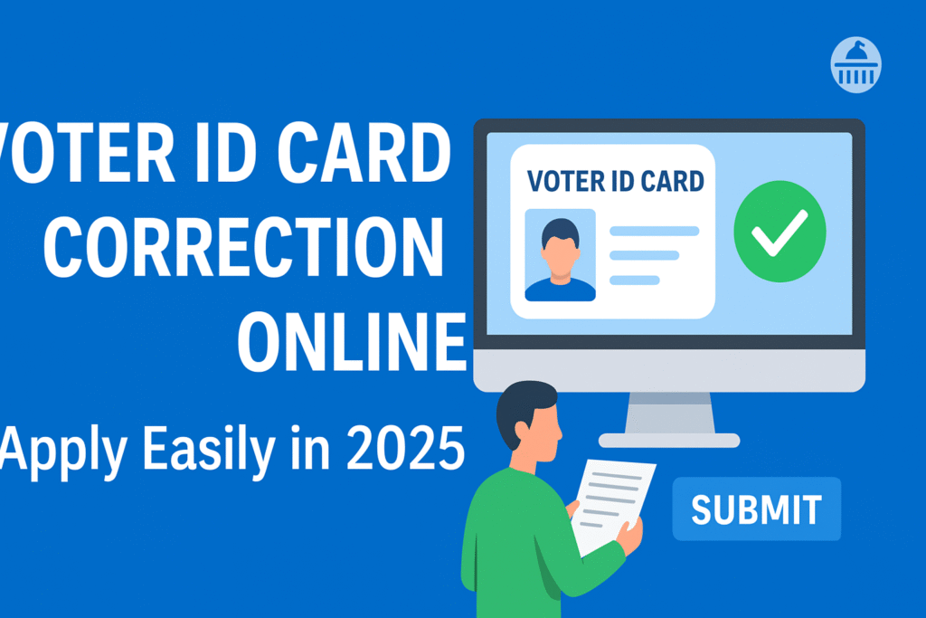Voter ID Card Correction Online – Apply Easily in 2025